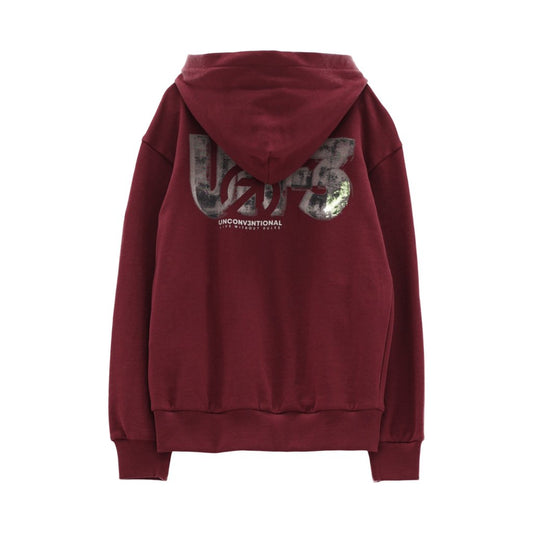 Felpa full-zip con cappuccio per ragazzo