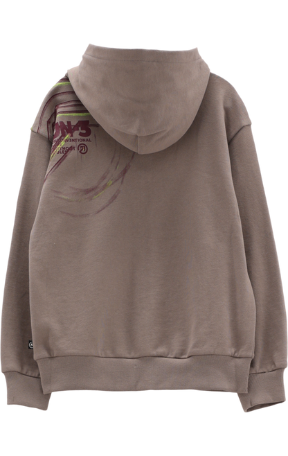 Felpa full-zip con cappuccio per ragazzo