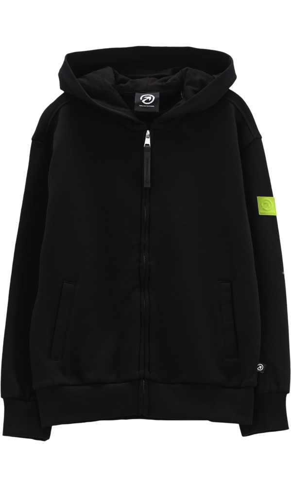 Felpa full-zip con cappuccio per ragazzo