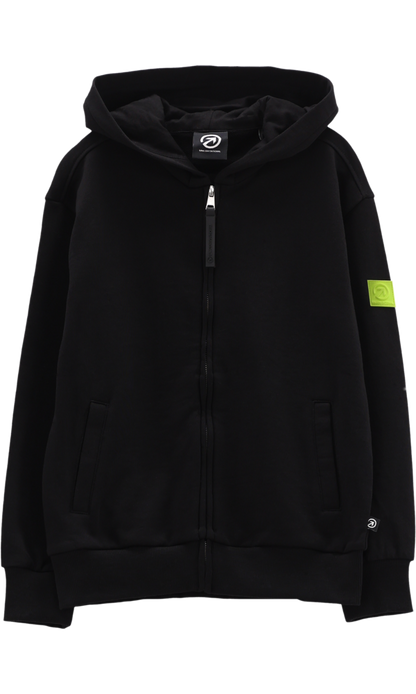 Felpa full-zip con cappuccio per ragazzo