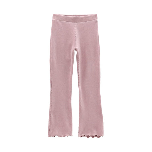Leggings in ciniglia per bambina