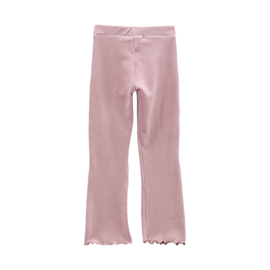 Leggings in ciniglia per bambina
