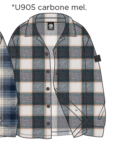 Camicia in flanella a quadri per ragazzo