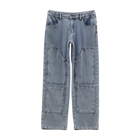 Pantalone in denim stretch per ragazzo