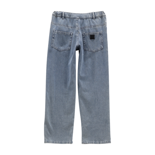 Pantalone in denim stretch per ragazzo