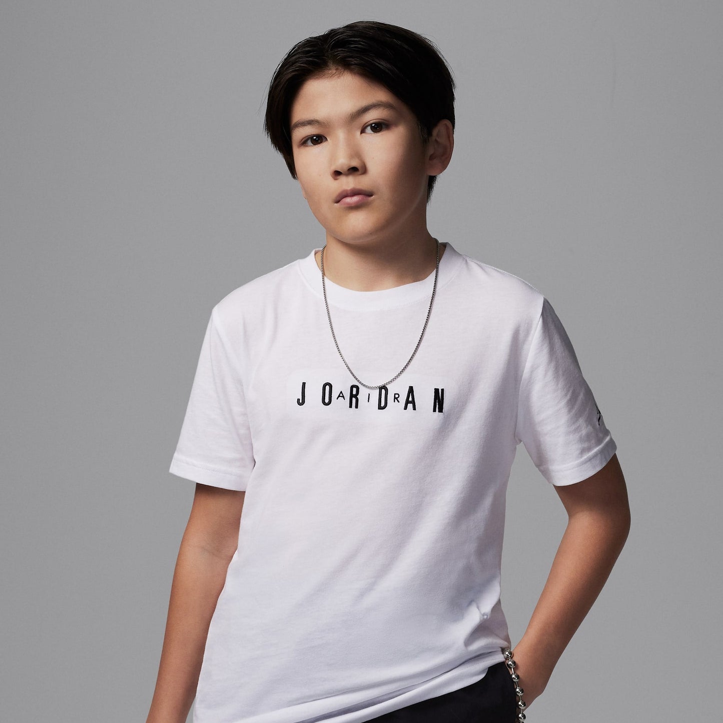 T-shirt JORDAN - MJ WORDMARK EMB CREW