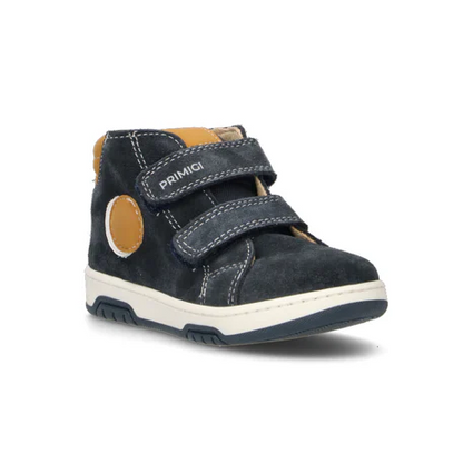 Scarpe da bambino navy con strap