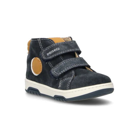 Scarpe da bambino navy con strap