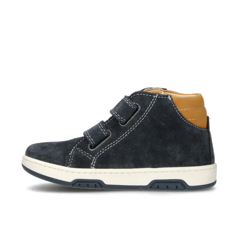 Scarpe da bambino navy con strap