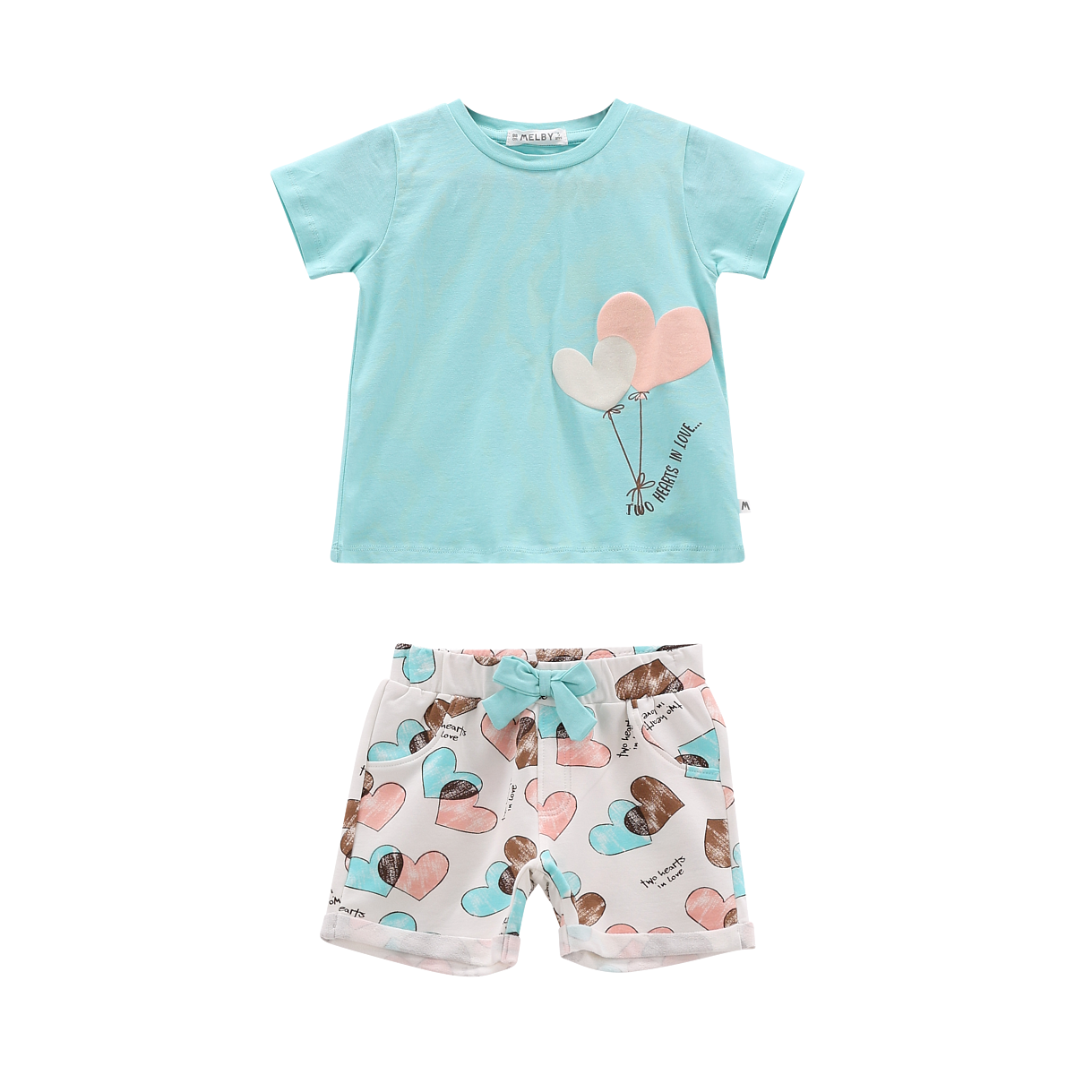 Completo corto per bambina