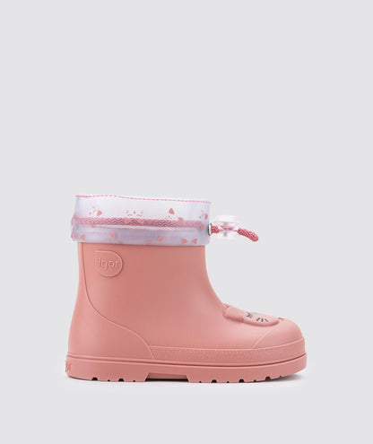 Stivaletti pioggia IGOR Barefoot - Mendi Gato Rose