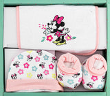 Set Disney con cappellino, bavetta e scarpine